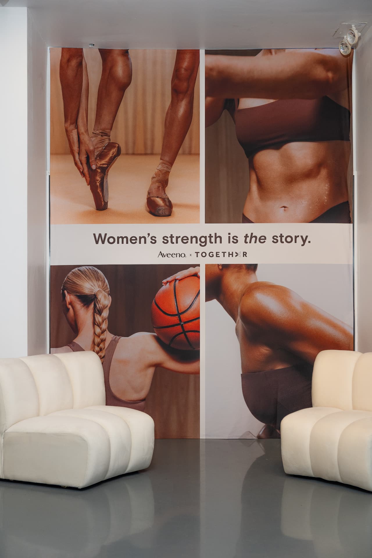 Aveeno x Together — Campaign Wall