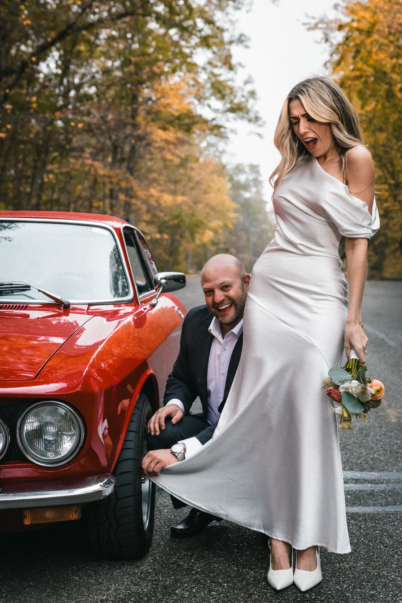 Behind the Dress